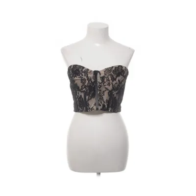 Bustier (Svart, Beige) från Boohoo Polyester