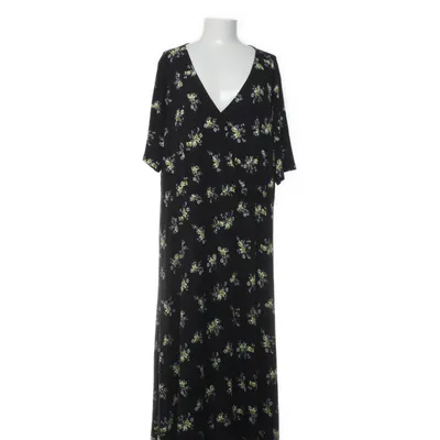 Maxi jurk (Zwart, Meerkleurig) van Bonprix Elastaan, Viscose
