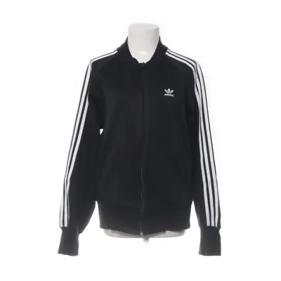 Trainingsjack (Zwart, Wit) van Adidas Organisch katoen, Polyester