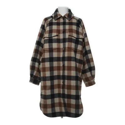 Jas (Bruin, Zwart, Beige) van Second Female Polyester, Viscose, Wol
