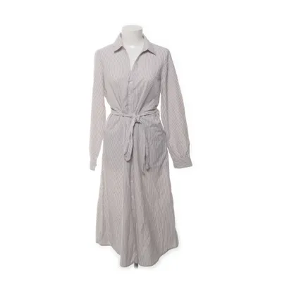 Skjortklänning (Vit, Beige) från Happy Holly Bomull, Polyester