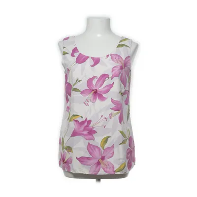 Tank Top (White, Multicolored) from Hilo Hattie Silk