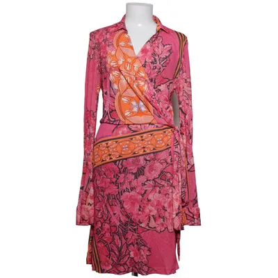 Omlottklänning (Rosa, Orange, Svart) från Class Roberto Cavalli