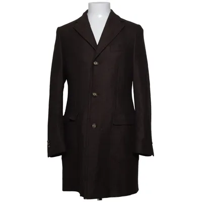 Jas (Bruin) van Lund & Lund Viscose, Wol