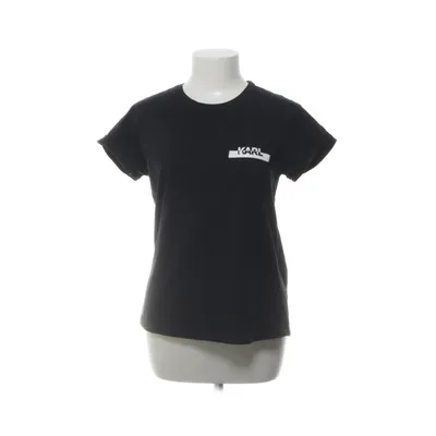 T-shirt (Sort) fra Karl Lagerfeld Bomuld
