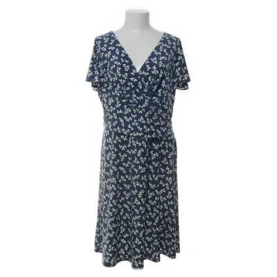 Klänning (Vit, Blå) från Lauren Ralph Lauren Återvunnen polyester