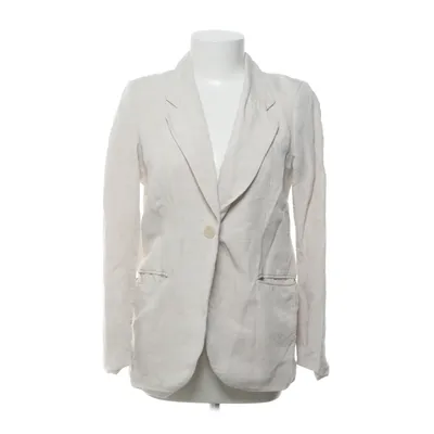 Blazer (Beige) de H&M Lin, Polyester, Viscose