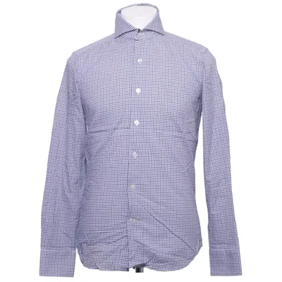 Chemise (Bleu, Blanc) de Ghirardelli Coton