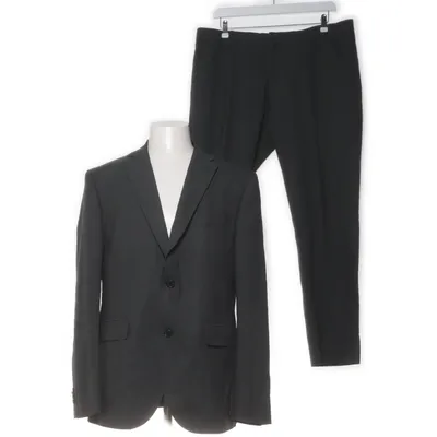 Suit (Green) from Riley Wool, Polyester, Viscose, Elastane
