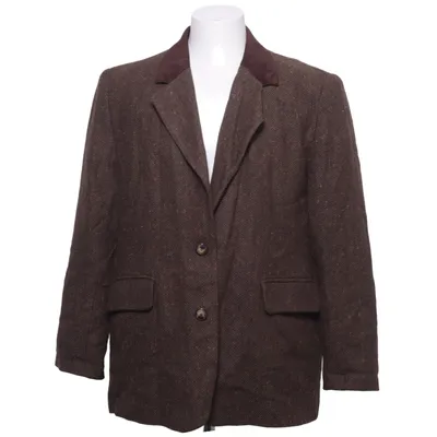 Kavaj (Brun) från Bigarreau by Desam Bomull, Polyamid, Polyester, Viskos, Ull