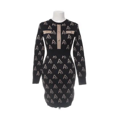 Jurk (Zwart, Beige) van AmbitionFly Viscose