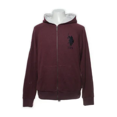 Huvtröja (Röd) från U.S. Polo Assn. Bomull, Polyester