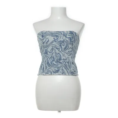 Tube top (Blue) from Vero Moda Denim Cotton
