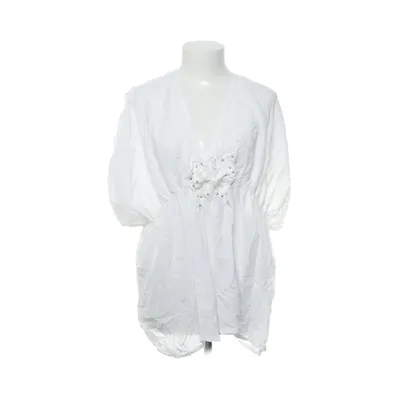 Blus (Vit) från Plain Vanilla Bomull, Viskos