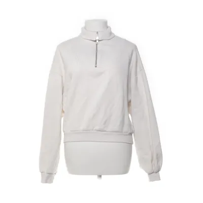 Fleece sweater (White) from Gina Tricot Cotton, Polyester