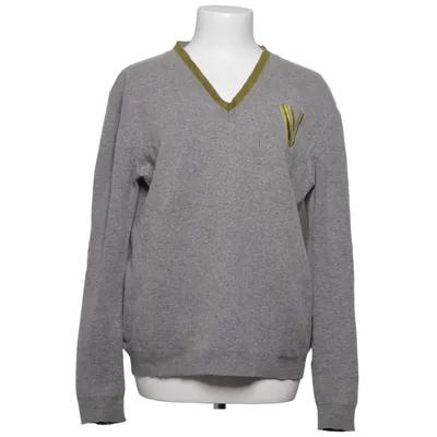 Pull-over (Gris) de Versace Collection Cachemire, Nylon