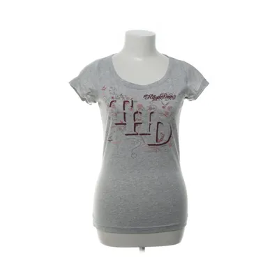 T-shirt (Grå, Flerfärgad) från Hilfiger Denim Bomull, Polyester