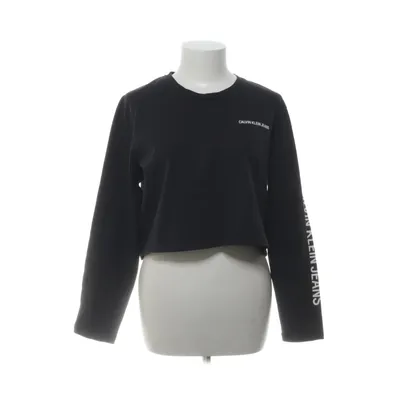 Lange mouwen shirt (Zwart) van Calvin Klein Jeans Katoen