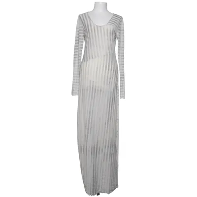 Maxi jurk (Grijs, Wit) van Acne