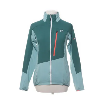 Träningsjacka (Grön, Blå) från Ortovox Elastan, Merinoull, Polyamid, Polyester