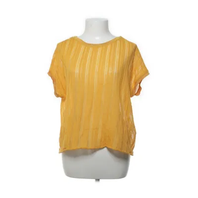 Topp (Gul) från Stradivarius Basics Bomull, Polyester