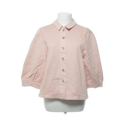 Korte mouwen shirt (Roze) van Kaffe Katoen, Elastaan