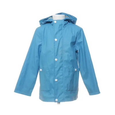 Regnjacka (Blå) från Friboo Polyuretan, Polyester, Bomull