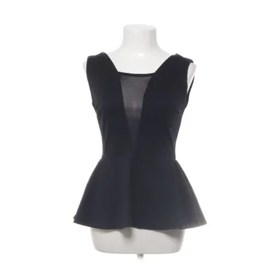 Peplumtopp (Svart) från Alice by Belle Shoes Elastan, Polyester, Viskos