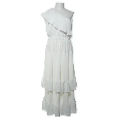 Maxikjole (Hvid) fra Designers Remix Charlotte Eskildsen Polyester