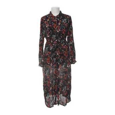 Blousejurk (Zwart, Meerkleurig) van Indiska Viscose, Leer