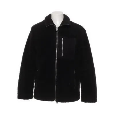 Winterjas (Zwart) van Topman Imitatiebont, Polyester, Katoen, Viscose
