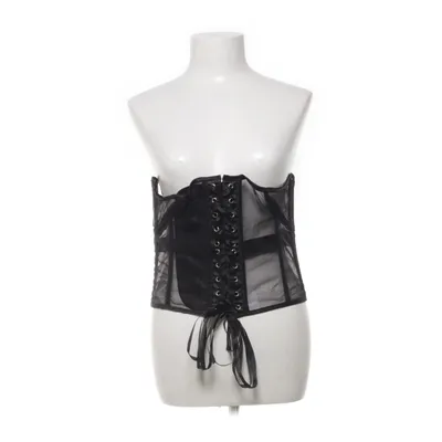 Corset (Black) Nylon, Cotton