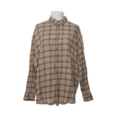 Flanellskjorta (Beige, Blå) från ASOS Design Bomull