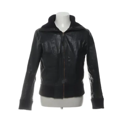 Läderjacka (Svart) från Rock'n Blue Polyester, Skinn