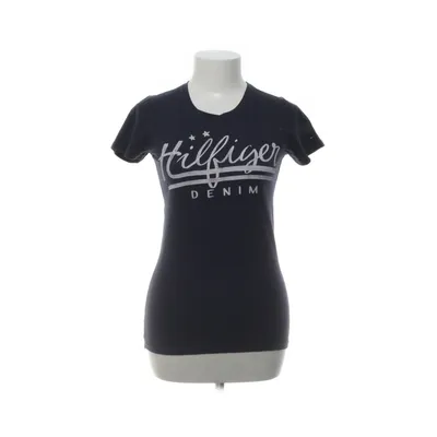 T-shirt (Blå) från Hilfiger Denim Ekologisk bomull, Polyester
