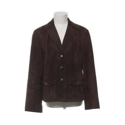 Läderkavaj (Brun) från Betty Barclay Skinn, Polyester, Nylon