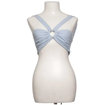 Crop top (Blue) from Haze & Glory Cotton