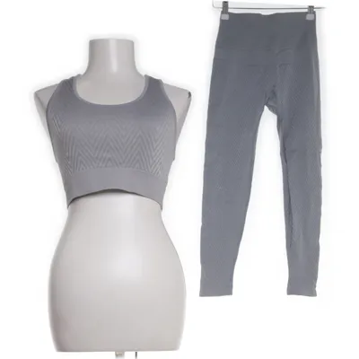 Trainingsset (Grijs) van Casall Elastaan, Polyamide