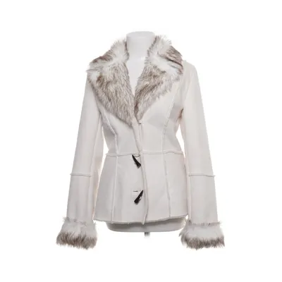 Shearling jas (Beige) van BPC Selection Acryl, Polyester