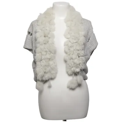 Gilet (Grijs) van Yaya Collection Acryl, Angora, Polyamide, Polyester, Viscose, Wol