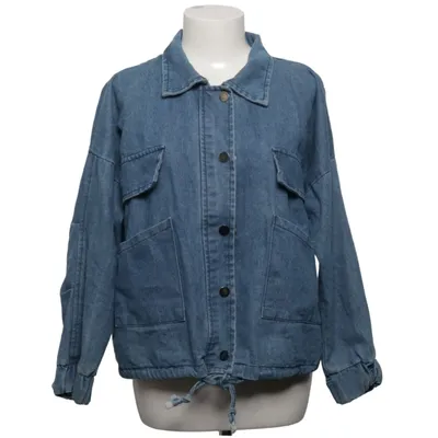 Veste en jean (Bleu) de Wang Luoniu Zai