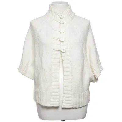 Cardigan (White) from Risøe Acrylic, Polyamide