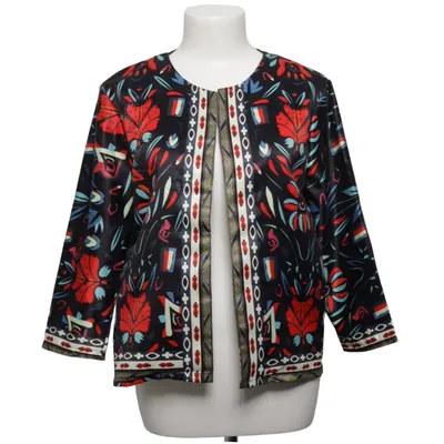 Cardigan (Noir, Multicolore)