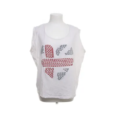 Topp (Vit, Flerfärgad) från Leon & Harper Bomull