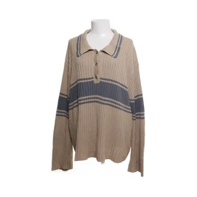 Rugby shirt (Beige, Gray) from Claire Rose x NA-KD Cotton