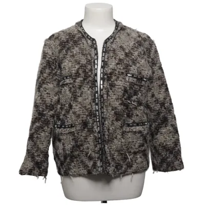 Cardigan (Sort, Hvid, Grå) fra Zara Knitwear Akryl, Alpacauld, Polyester