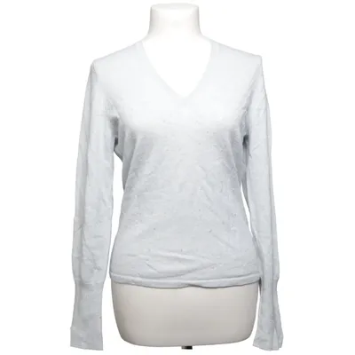 Pullover (Blau, Weiß) von Eric Bompard Kaschmir, Seide