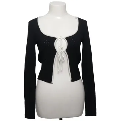 Cardigan (Black, White) from FB Sister Polyamide, Polyester, Viscose