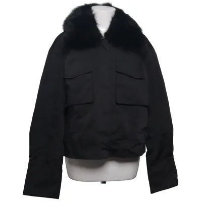 Vinterjacka (Svart) från Meotine Rävpäls, Polyester, Viskos