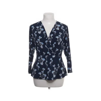 Blouse portefeuille (Bleu, Multicolore) de Dea Élasthane, Polyester